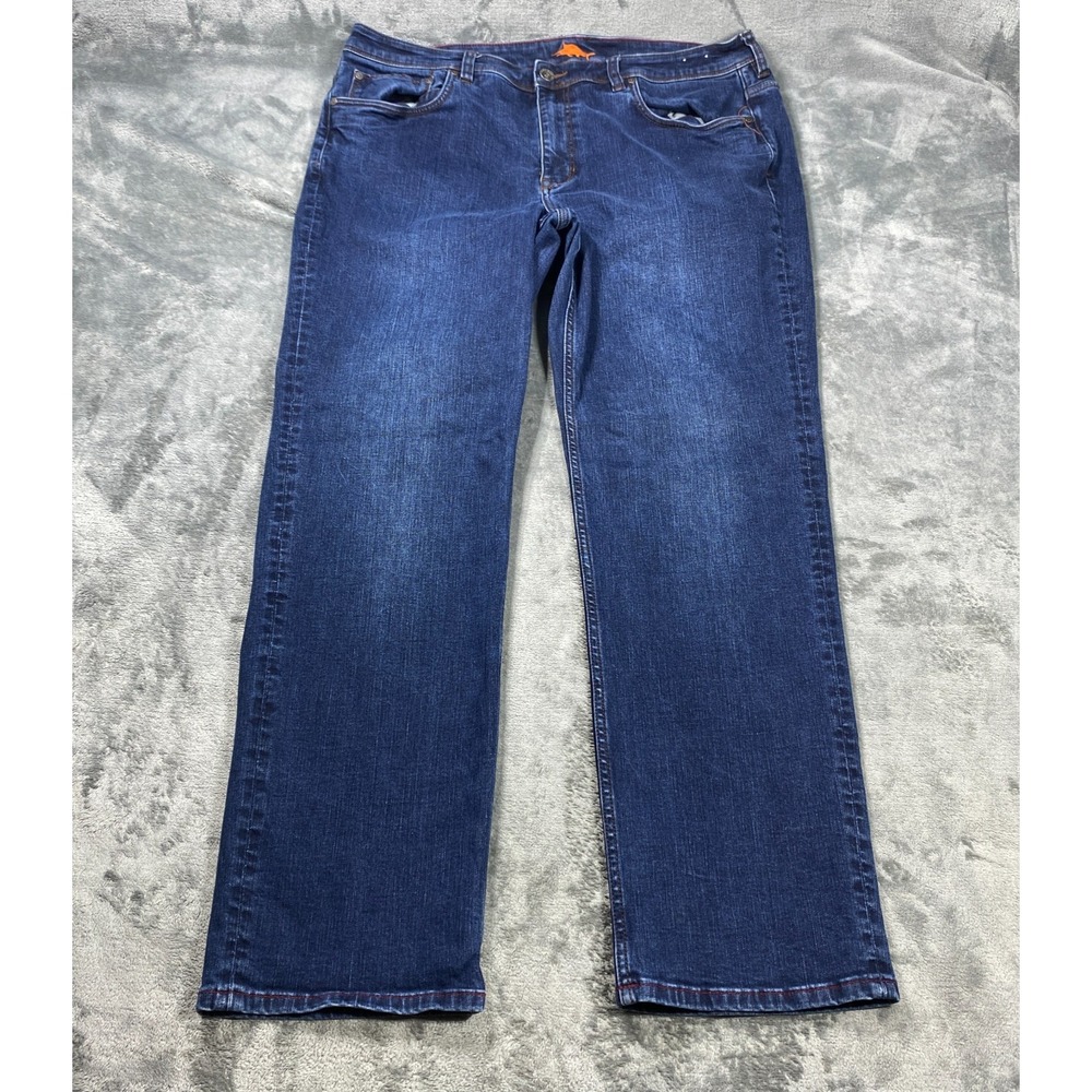 Tommy Bahama Classic Fit Jeans Mens Fits 38x31 Dark Wash Fade Denim Straight Leg